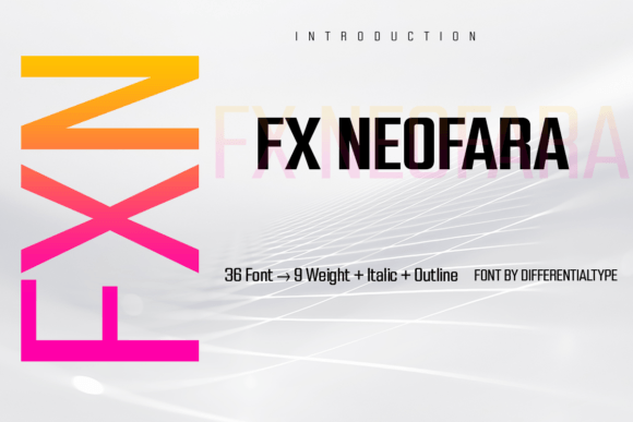 Fx Neofara Font - Featured Image