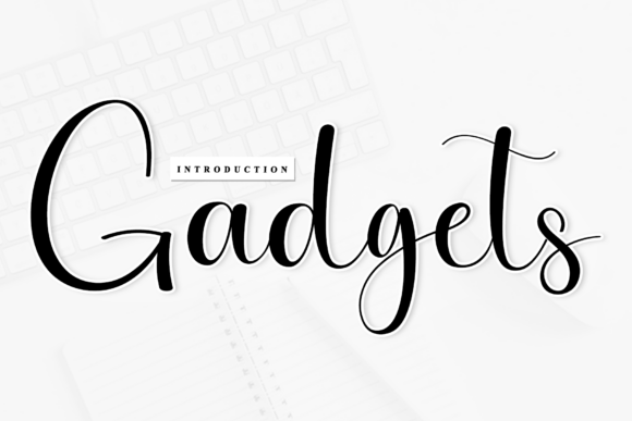 Gadgets Font Download for Desktop