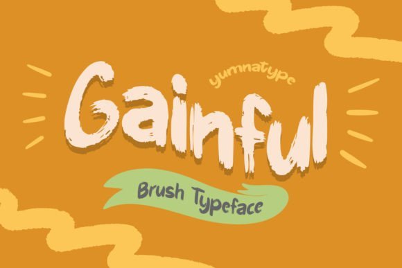 Gainful Font - Featured Image