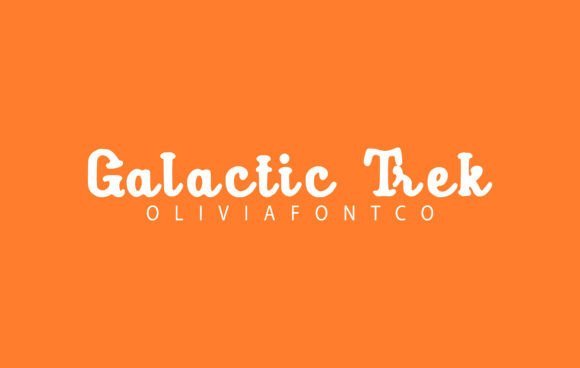 Galactic Trek Font - Featured Image