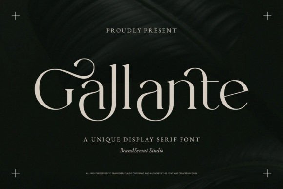 Gallante Font Download for Desktop