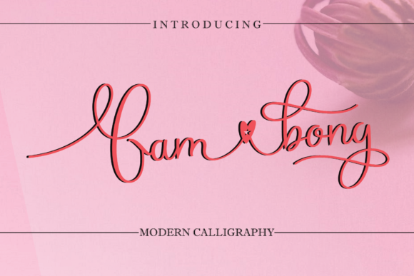 Gambong Font - Featured Image