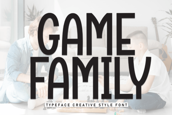 Game Family Font - Featured Image