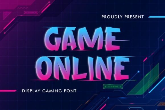 Game Online Font - Featured Image
