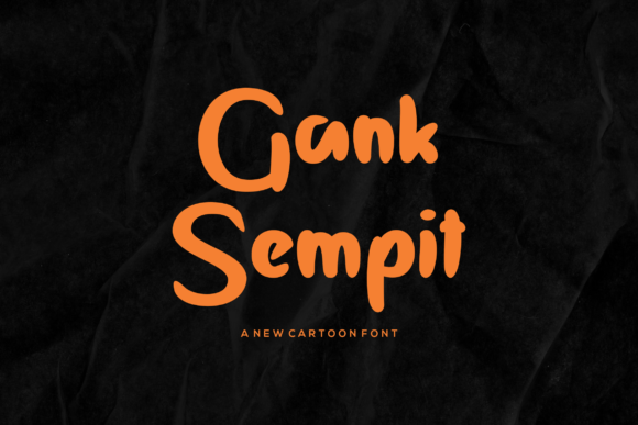 Gank Sempit Font - Featured Image