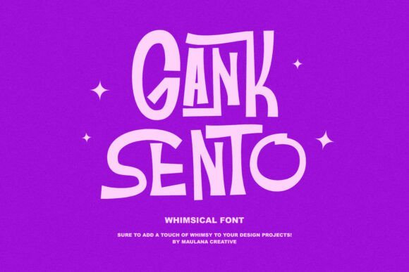 Gank Sento Font Download for Desktop