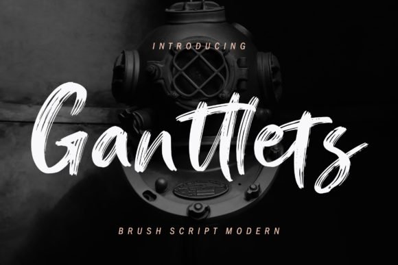 Ganttlets Font - Featured Image