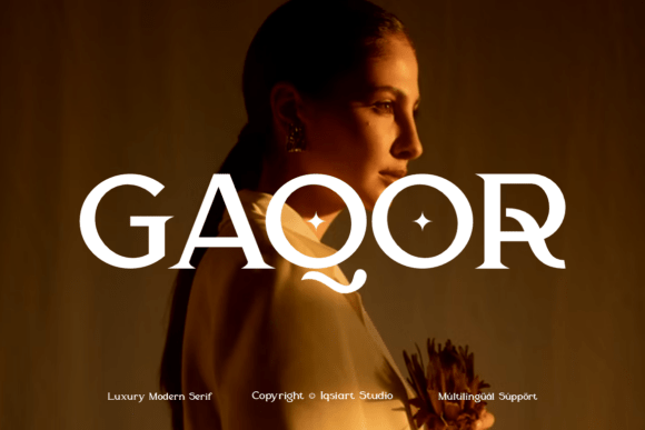 Gaqor Font - Featured Image