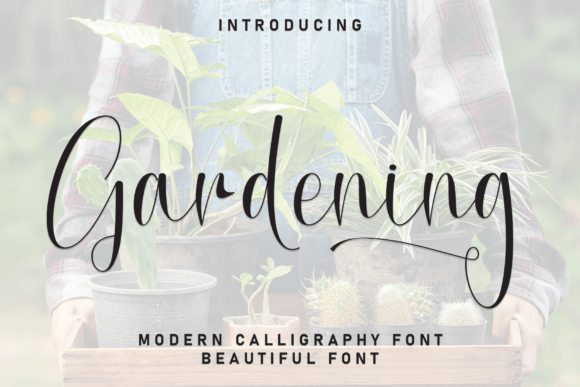 Gardening Font Download for Desktop