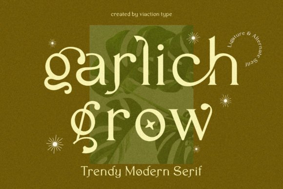 Garlich Grow Font Download for Desktop