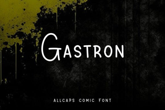 Gastron Font Download for Desktop