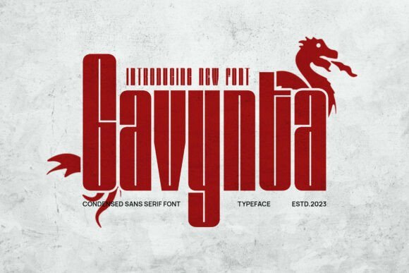 Gavynta Font Download for Desktop