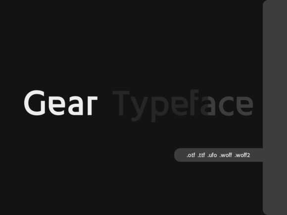 Gear Font Download for Desktop