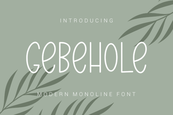 Gebehole Font Download for Desktop