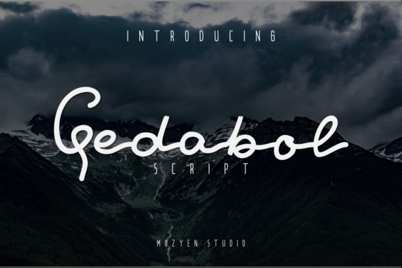 Gedabol Font - Featured Image