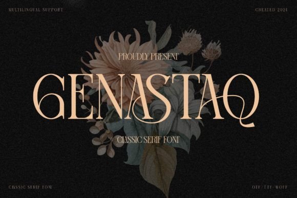 Genastaq Font Download for Desktop