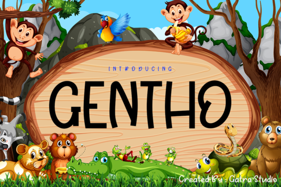 Gentho Font Download for Desktop