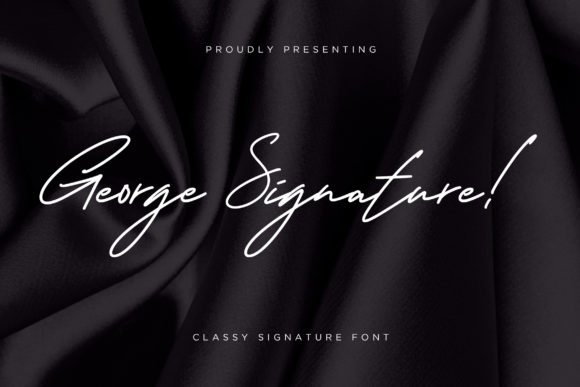 George Signature Font - Featured Image