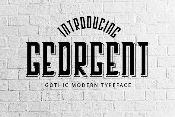 Georgent Font - Featured Image