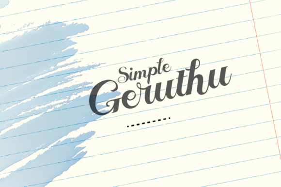 Geruthu Font - Featured Image