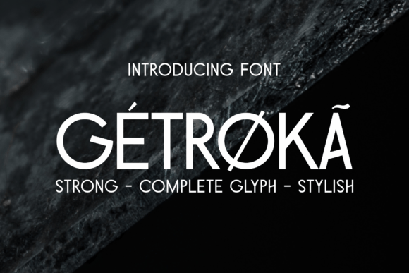 Getroka Font - Featured Image