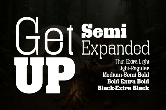 Getup Semi Expanded Font Download for Desktop