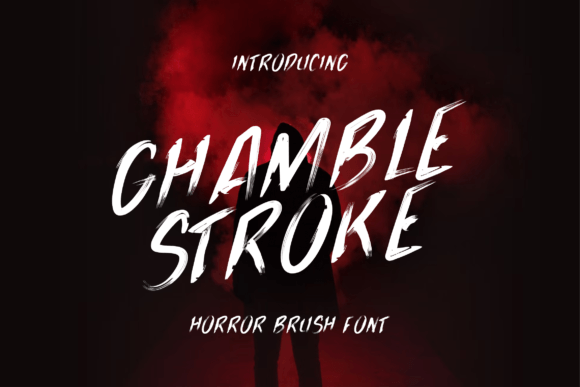 Ghamble Stroke Font - Featured Image