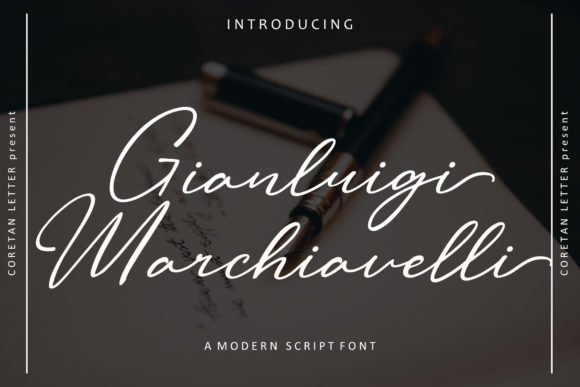 Gianluigi Marchiavelli Font - Featured Image