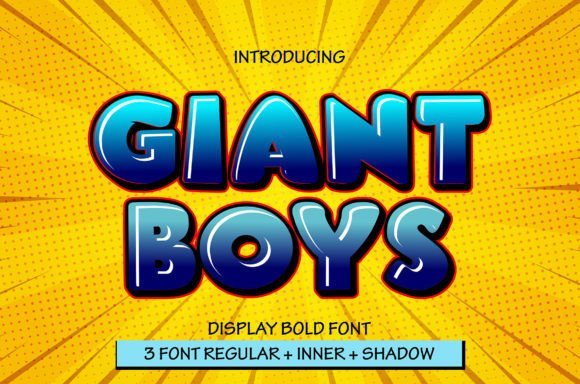 Giant Boys Font Download for Desktop
