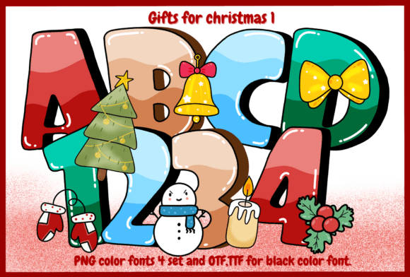 Gifts for Christmas 1 Font - Featured Image