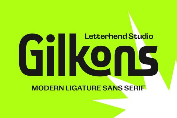 Gilkons Font - Featured Image