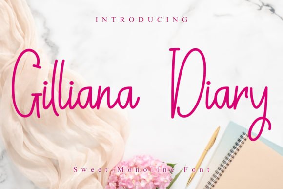 Gilliana Diary Font Download for Desktop