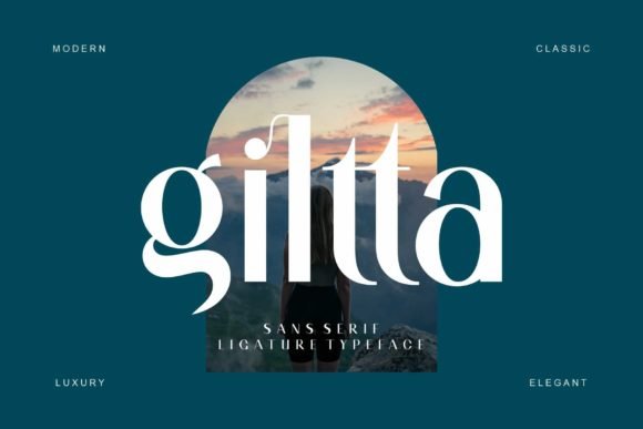 Giltta Font - Featured Image