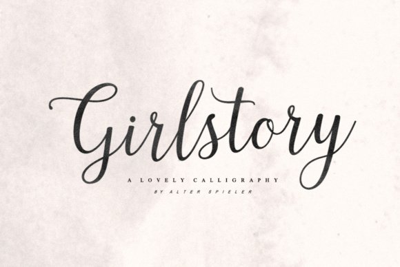 Girlstory Font - Featured Image