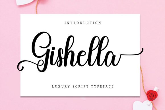 Gishella Font - Featured Image