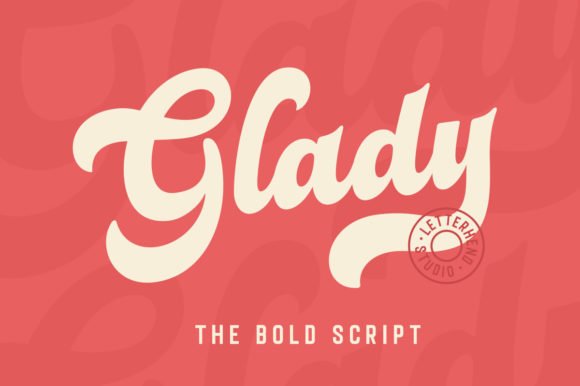 Glady Font - Featured Image