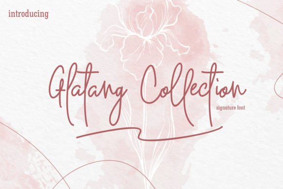 Glatang Collection Font - Featured Image