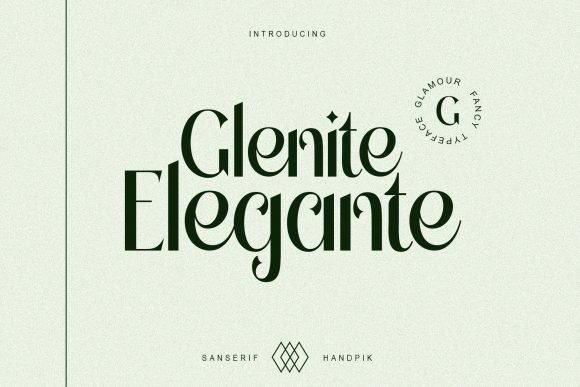 Glenite Elegante Font Download for Desktop
