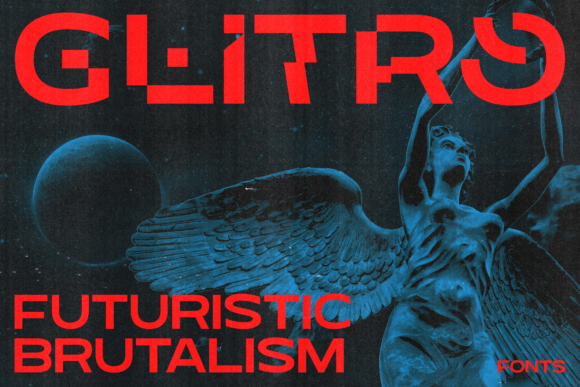 Glitro Font - Featured Image