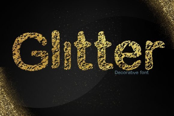 Glitter Font Download for Desktop