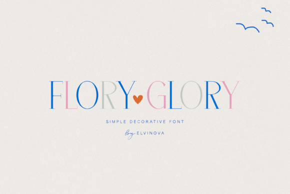 Glory Flory Font Download for Desktop