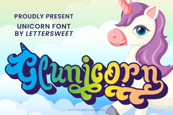 Glunicorn Font - Featured Image