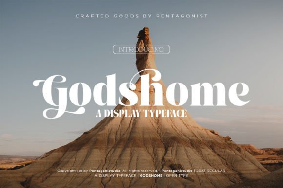 Godshome Font - Featured Image