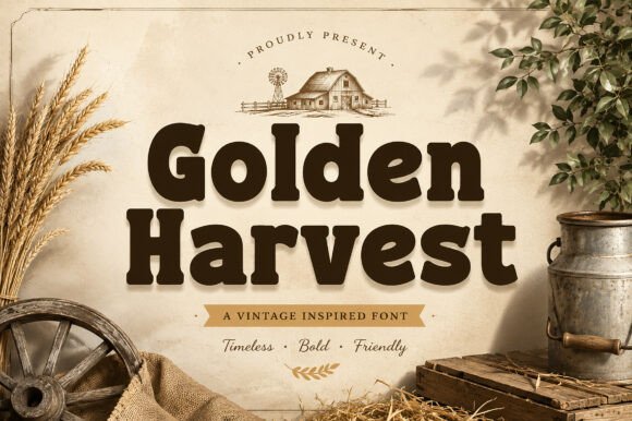 Golden Harvest Font Download for Desktop