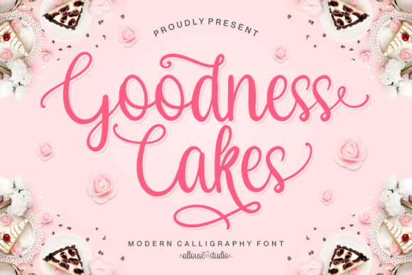 Goodness Cakes Font - Featured Image