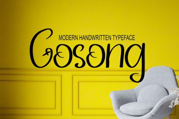 Gosong Font - Featured Image