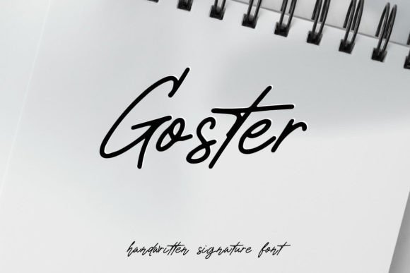 Goster Font - Featured Image