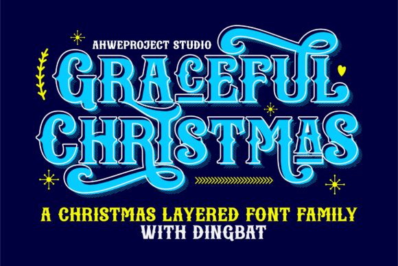 Graceful Christmas Font - Featured Image