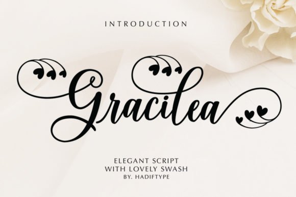 Gracilea Script Font - Featured Image