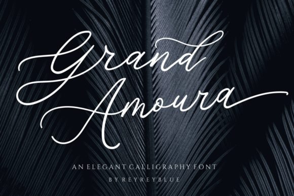 Grand Amoura Font - Featured Image